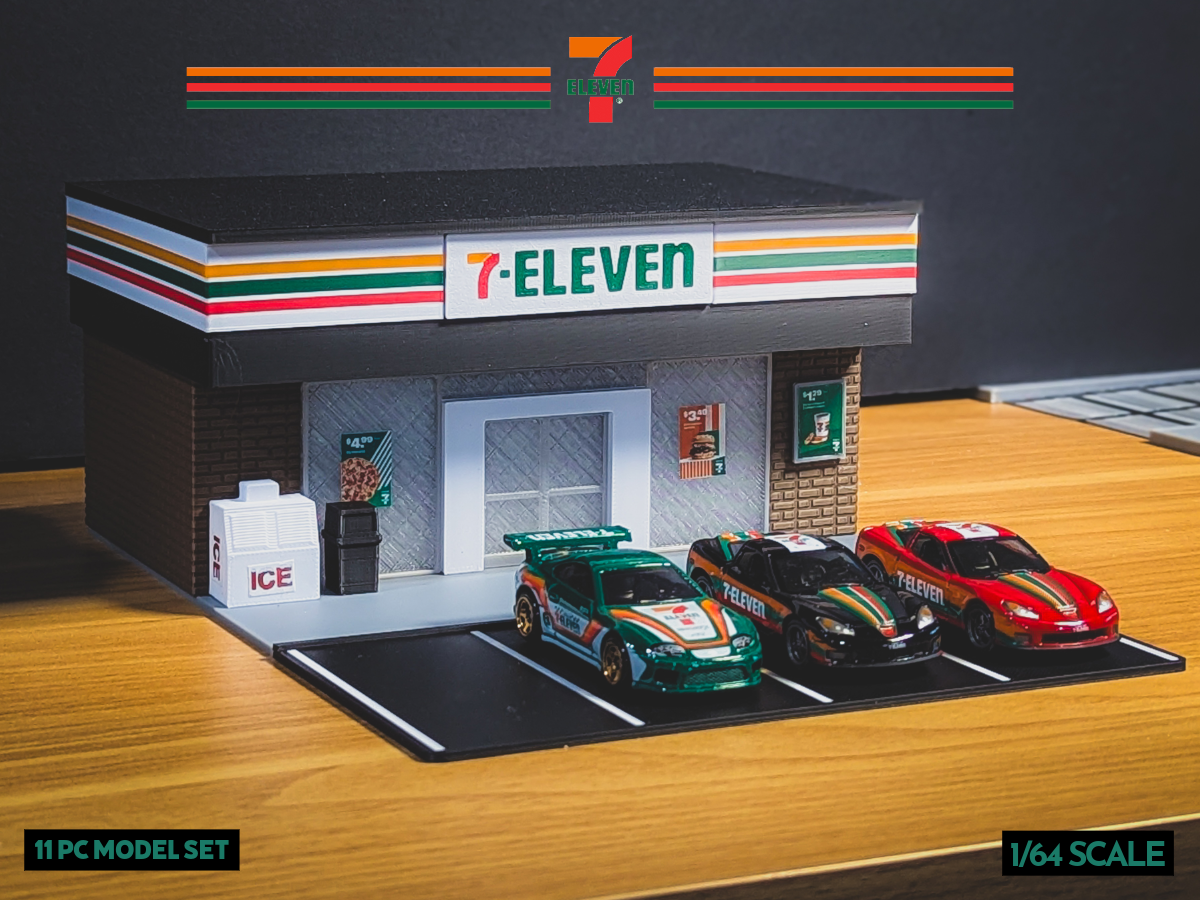 1:64 Scale Hot Wheels Diorama Kits Galvaleos