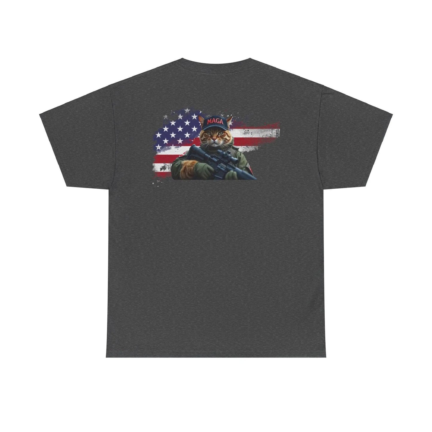 T-Shirt - MAGA Vote Trump Save Our Cats Political Tee - Galvaleos