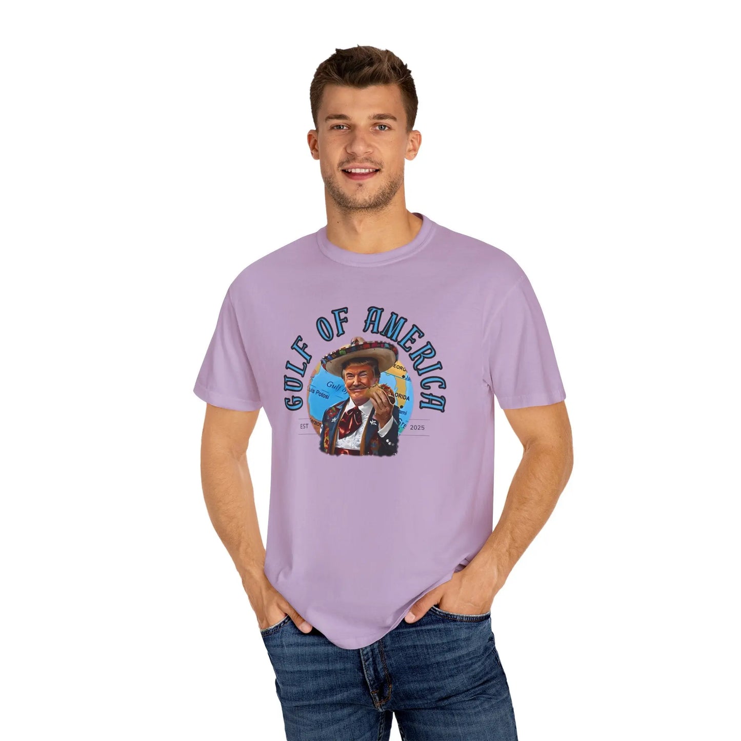 Gulf of America T-Shirt, Unisex Casual Tee, Vintage Graphic Shirt, Summer Beach Wear, Gift for Travelers, Coastal Vibes - Galvaleos