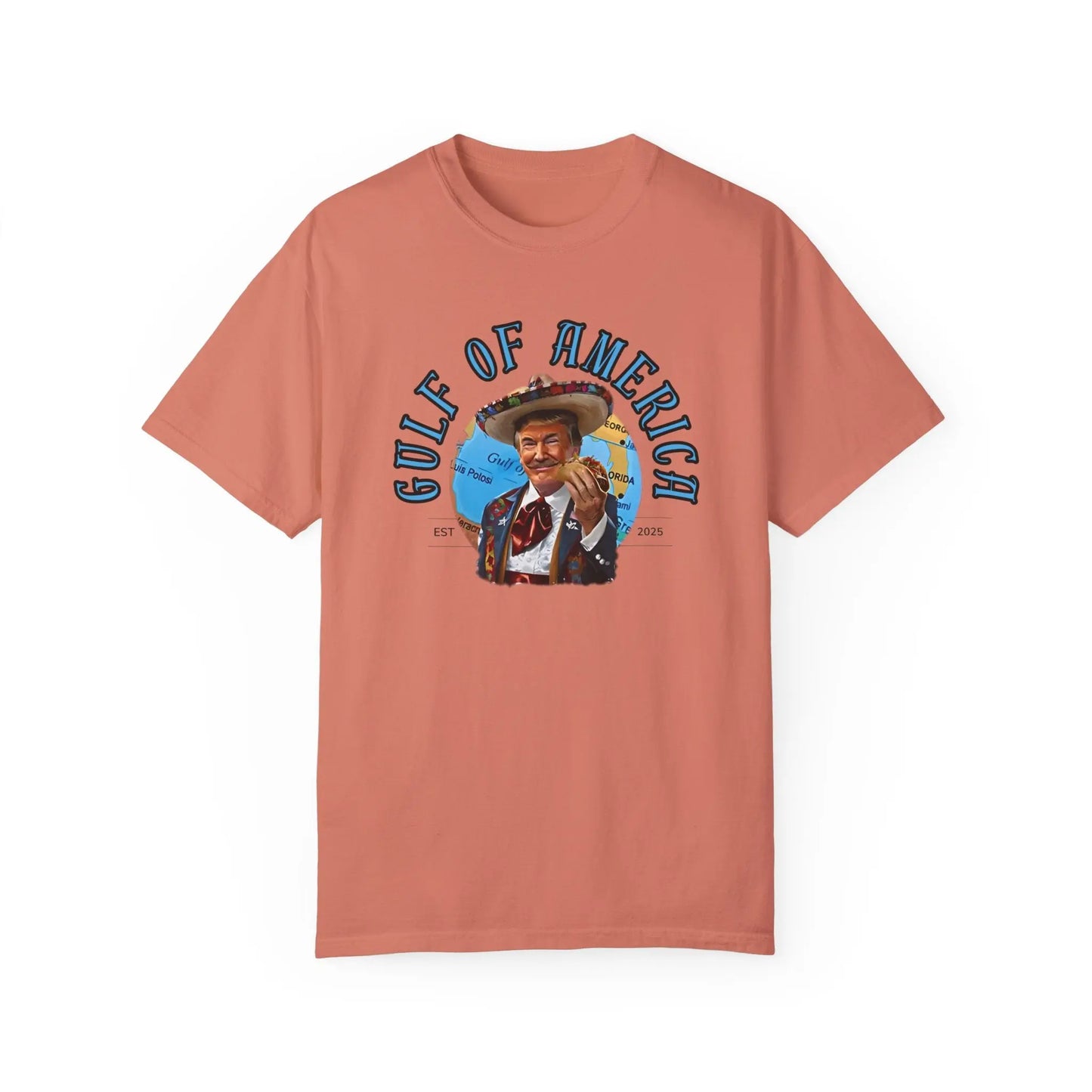 Gulf of America T-Shirt, Unisex Casual Tee, Vintage Graphic Shirt, Summer Beach Wear, Gift for Travelers, Coastal Vibes - Galvaleos