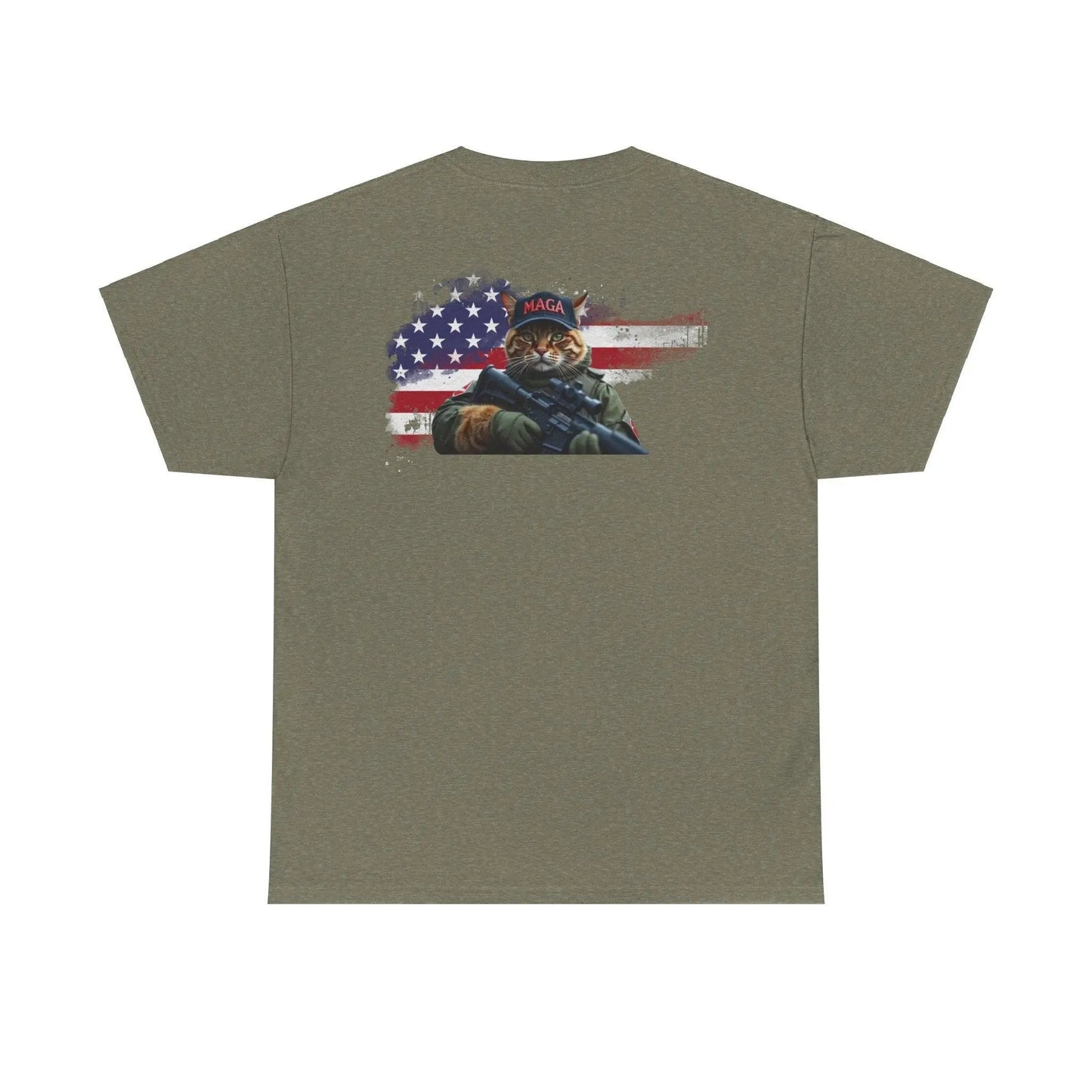 T-Shirt - MAGA Vote Trump Save Our Cats Political Tee - Galvaleos