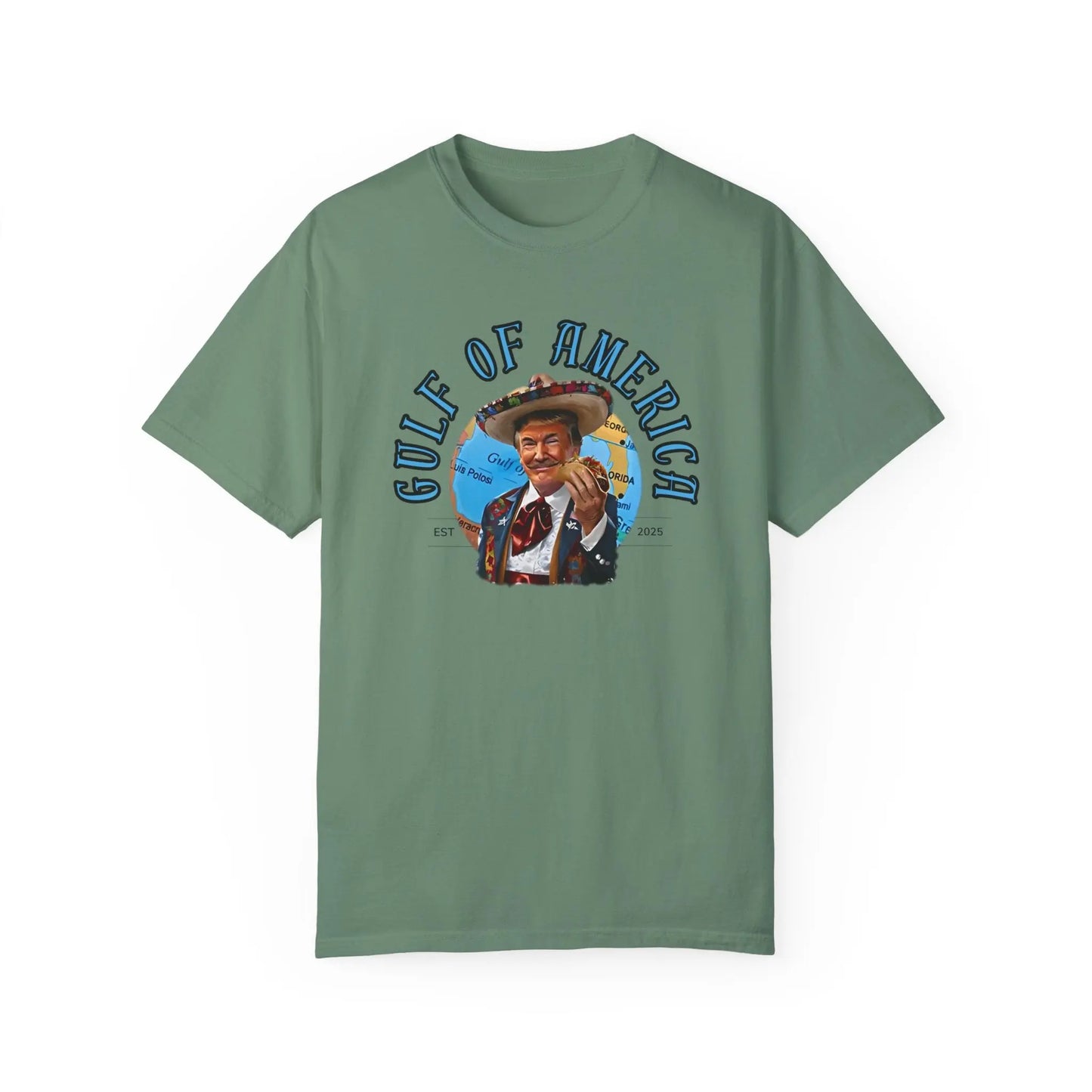 Gulf of America T-Shirt, Unisex Casual Tee, Vintage Graphic Shirt, Summer Beach Wear, Gift for Travelers, Coastal Vibes - Galvaleos