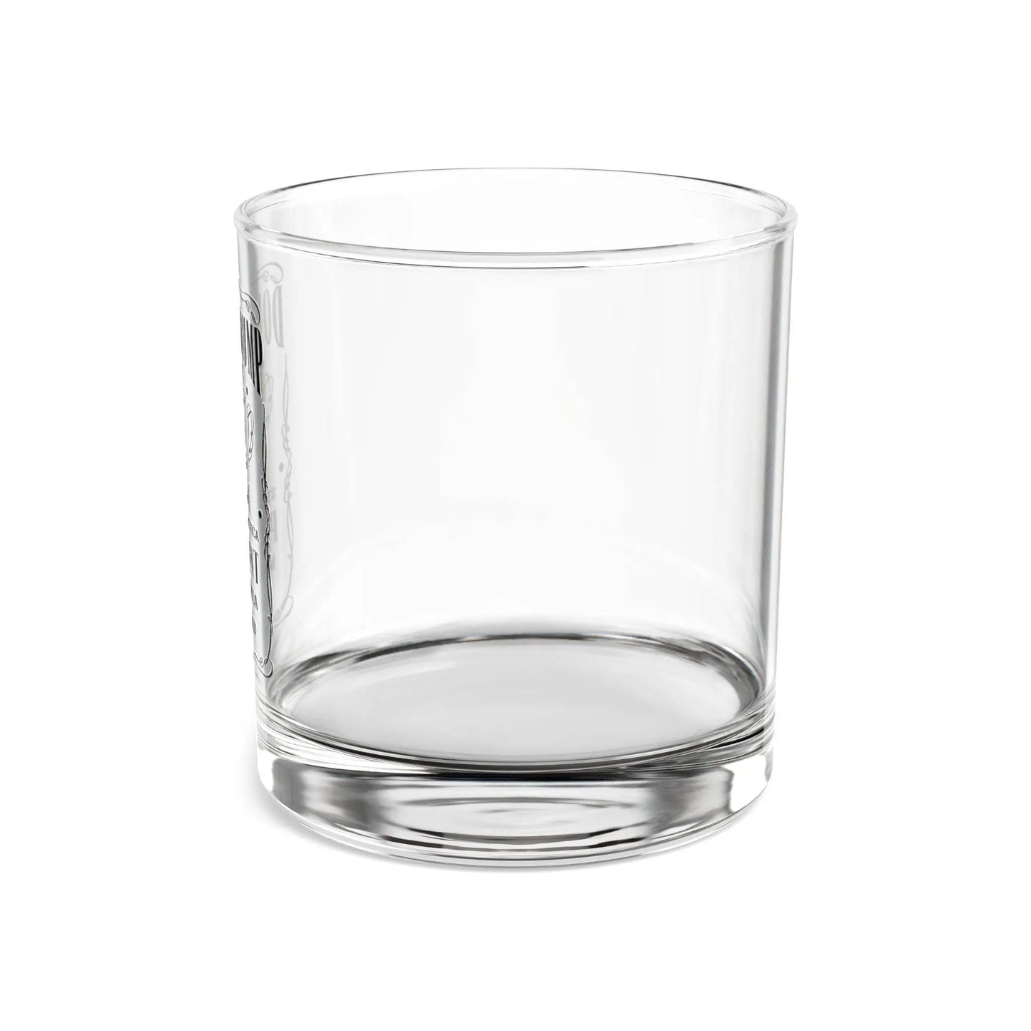Trump Rocks Glass, Jack Daniels theme - Whiskey Glass - Galvaleos