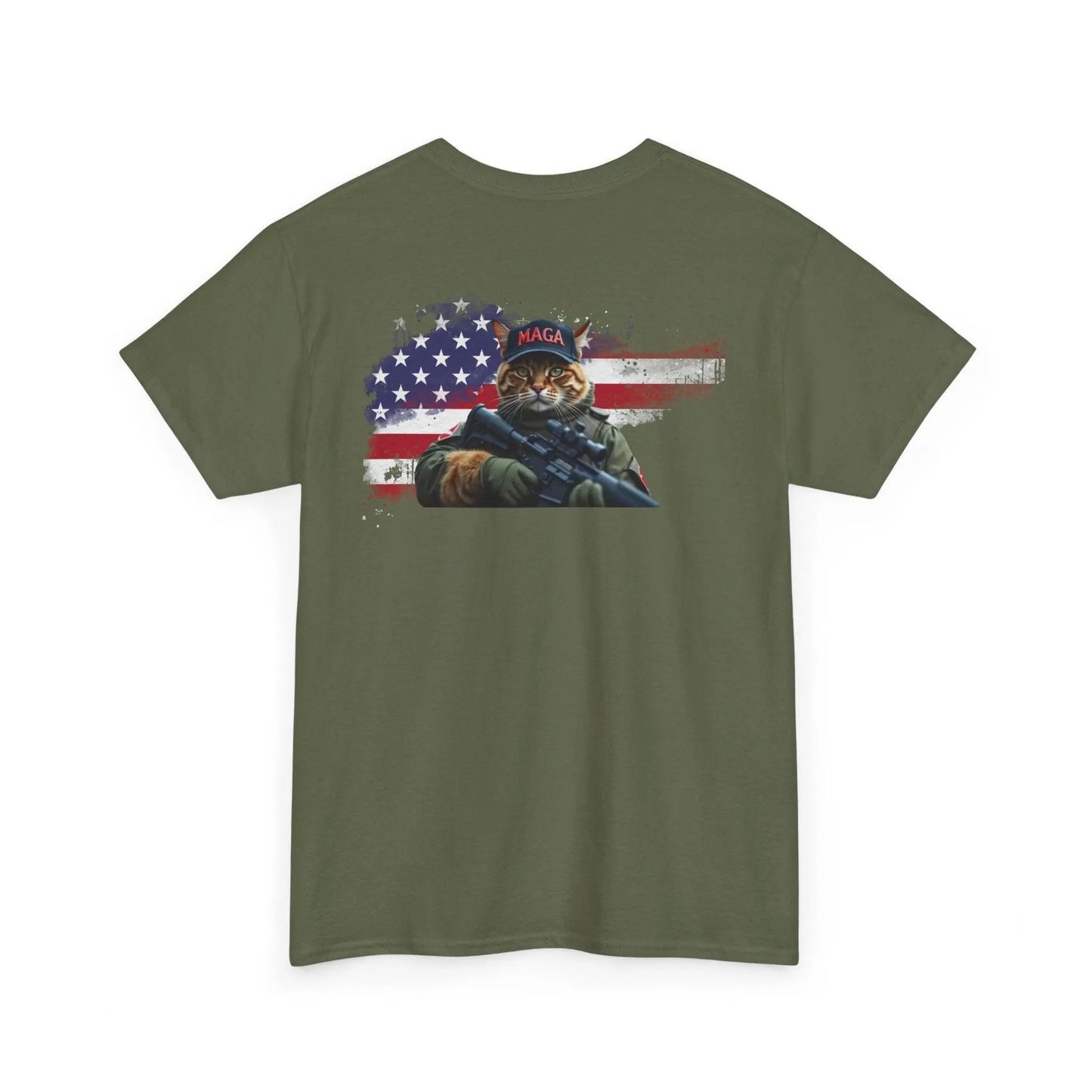 T-Shirt - MAGA Vote Trump Save Our Cats Political Tee - Galvaleos