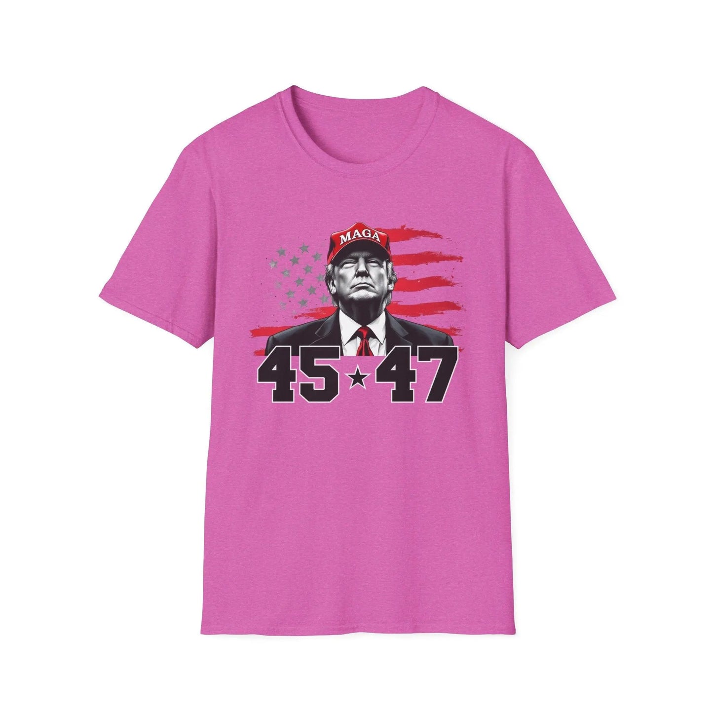 Trump 45 47, MAGA Supporter Tshirt - Galvaleos
