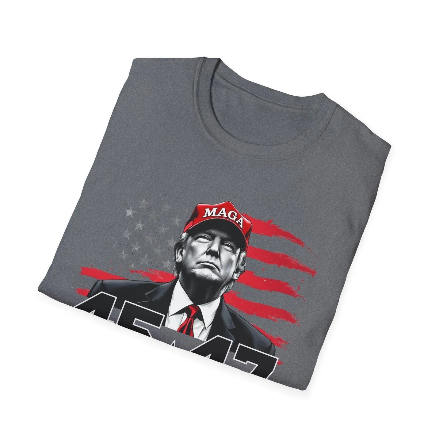 Trump 45 47, MAGA Supporter Tshirt - Galvaleos