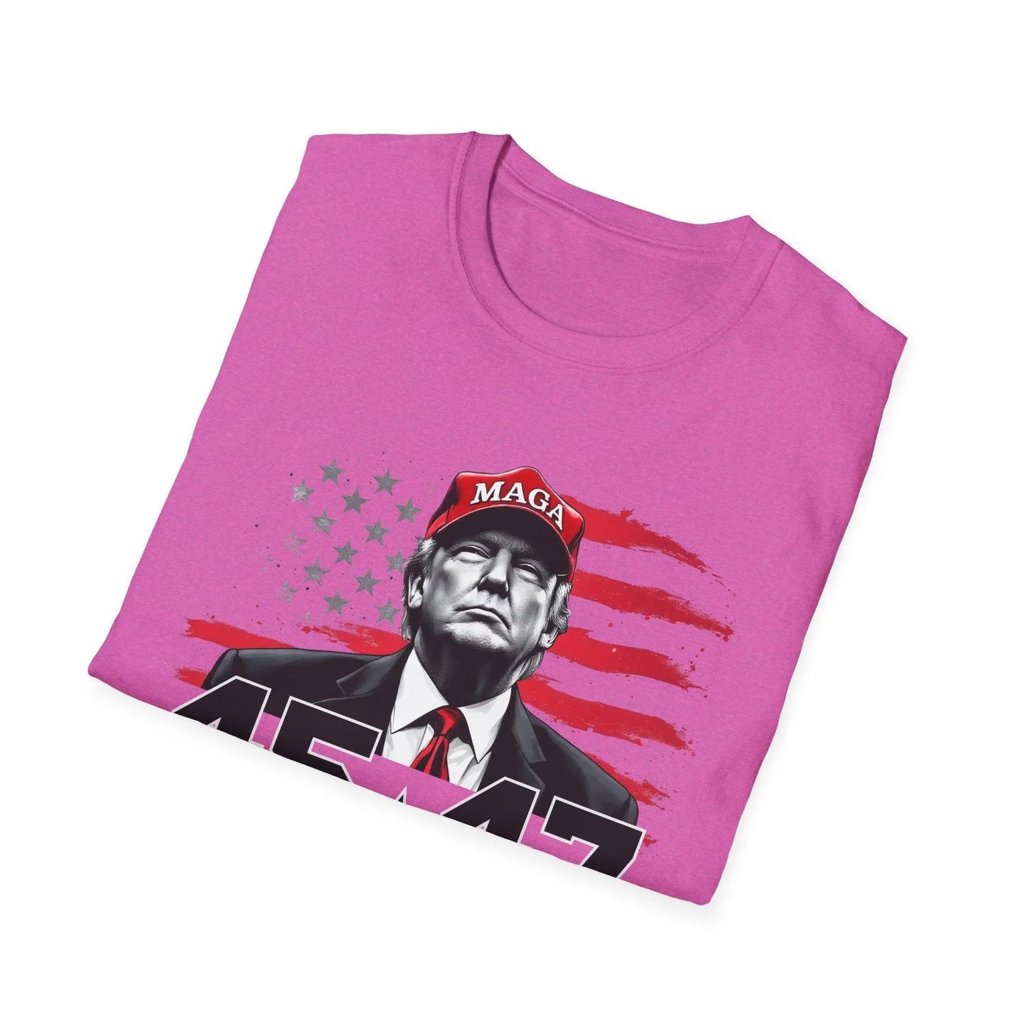 Trump 45 47, MAGA Supporter Tshirt - Galvaleos