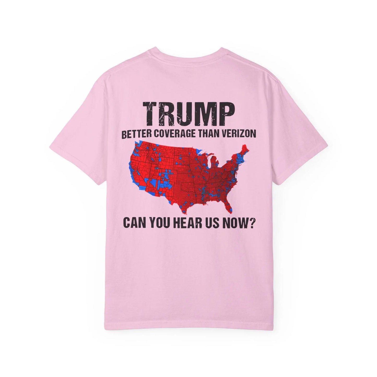 45 47 President Trump, Better Coverage Than Verizon Tshirt - Galvaleos