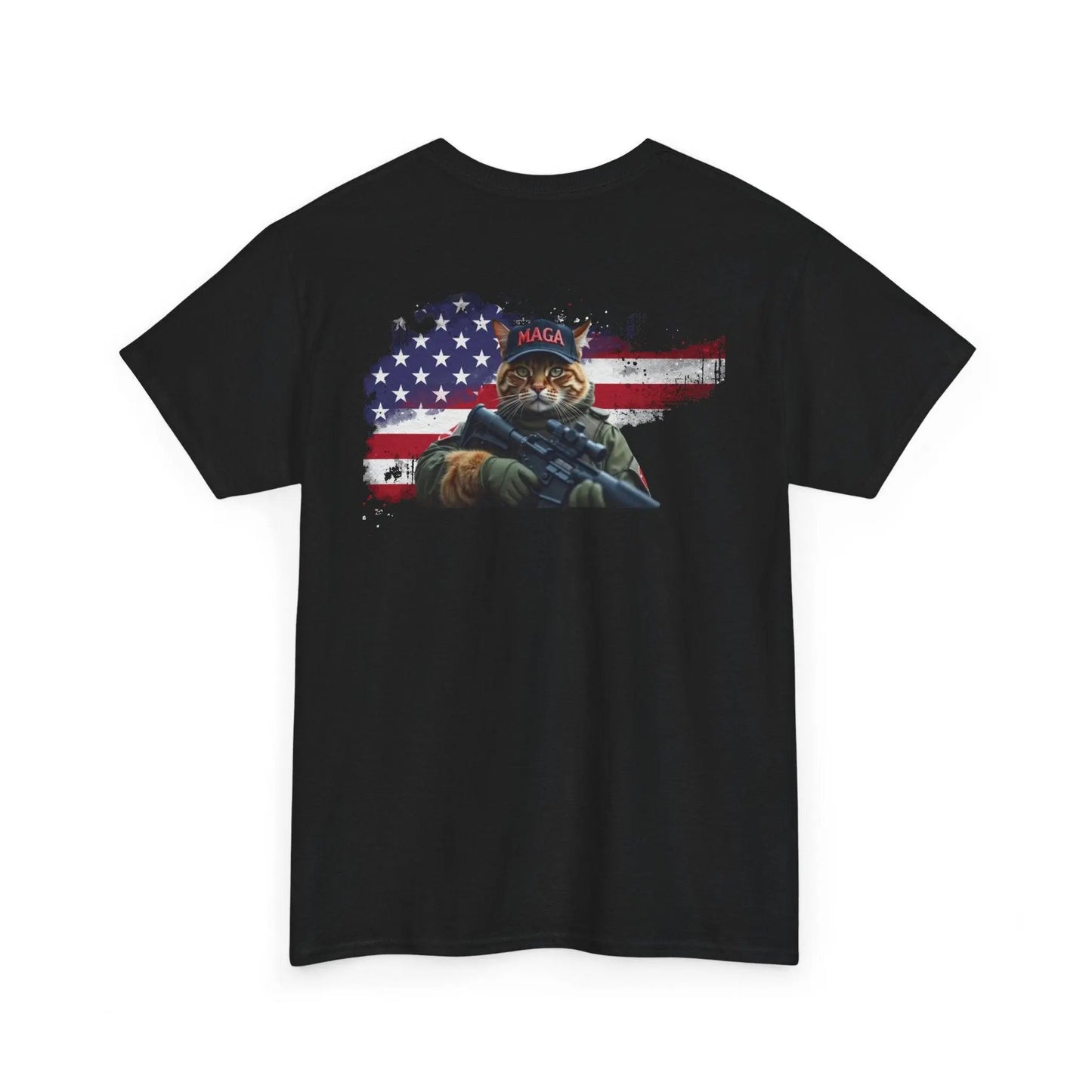 T-Shirt - MAGA Vote Trump Save Our Cats Political Tee - Galvaleos