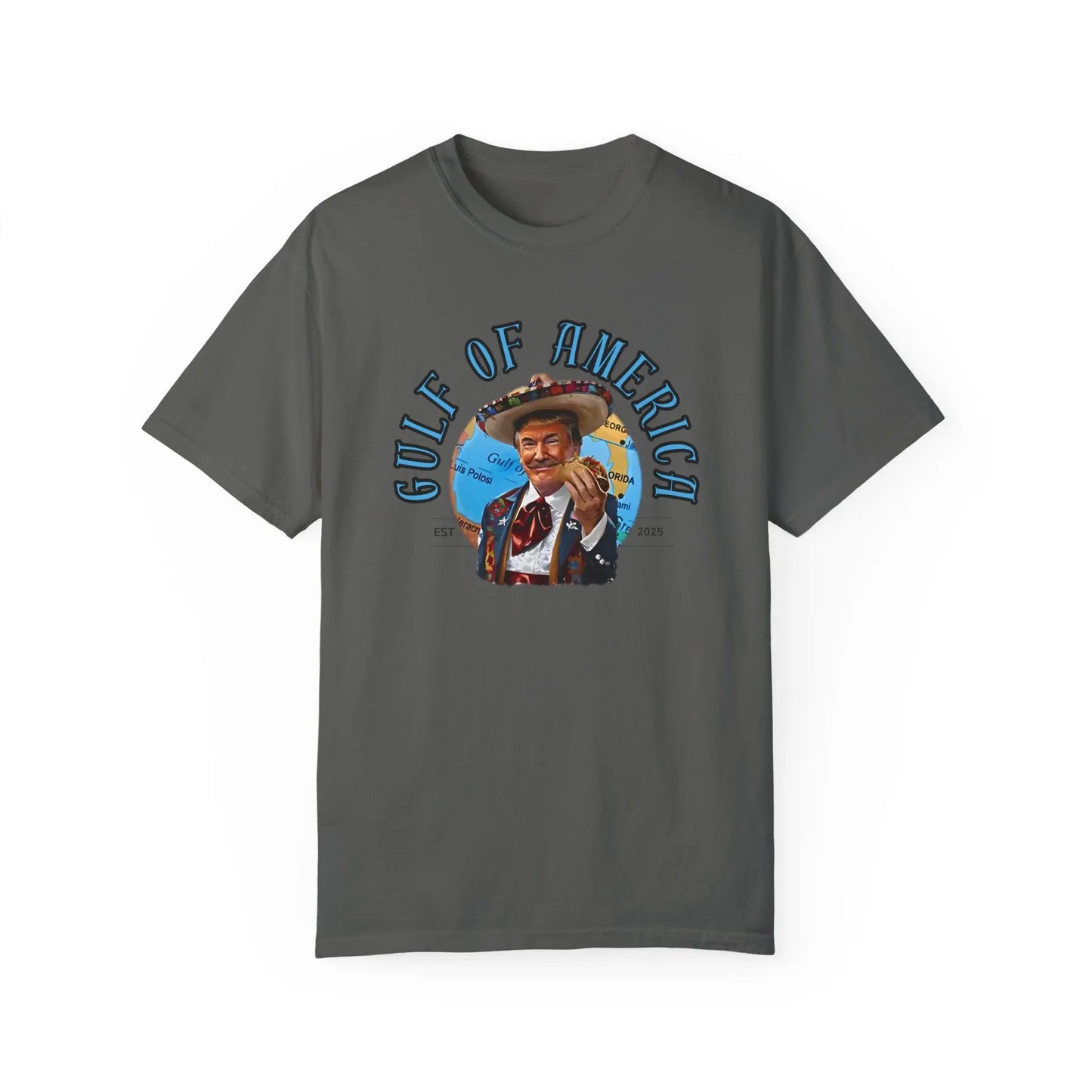 Gulf of America T-Shirt, Unisex Casual Tee, Vintage Graphic Shirt, Summer Beach Wear, Gift for Travelers, Coastal Vibes - Galvaleos