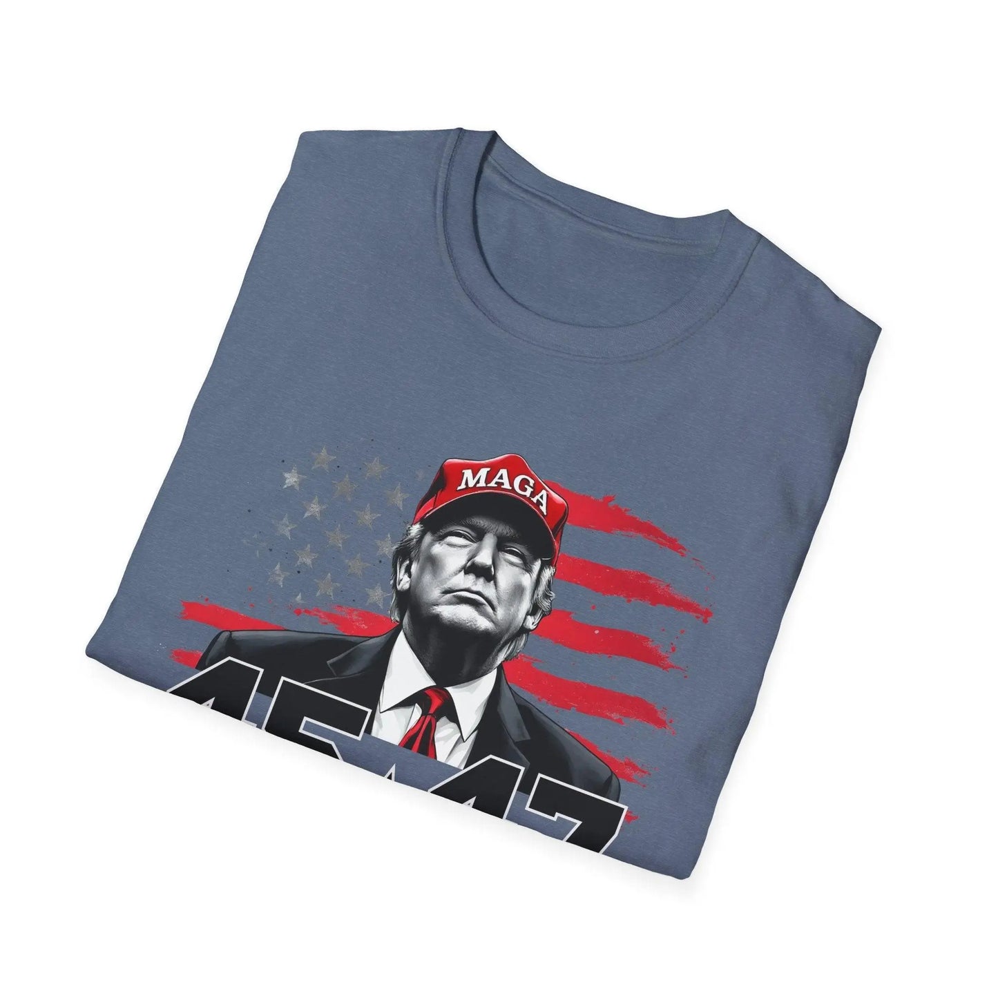 Trump 45 47, MAGA Supporter Tshirt - Galvaleos
