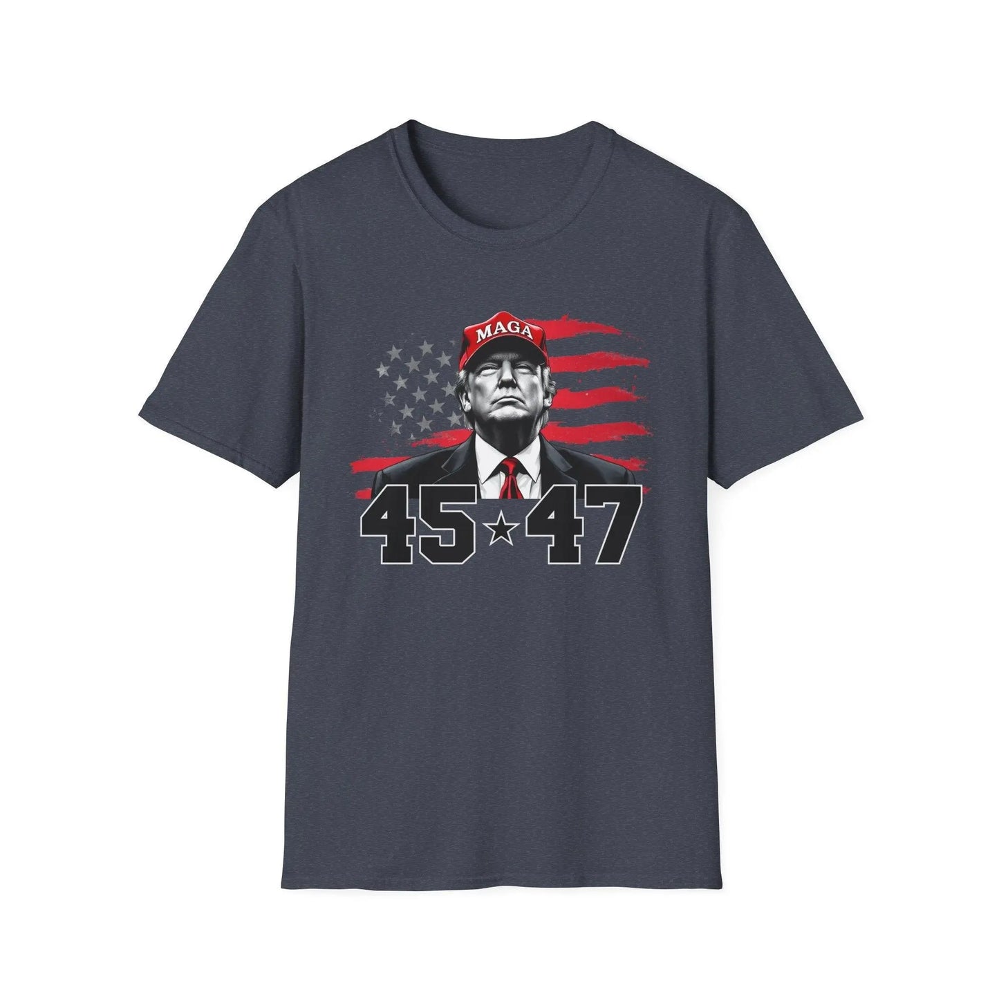Trump 45 47, MAGA Supporter Tshirt - Galvaleos