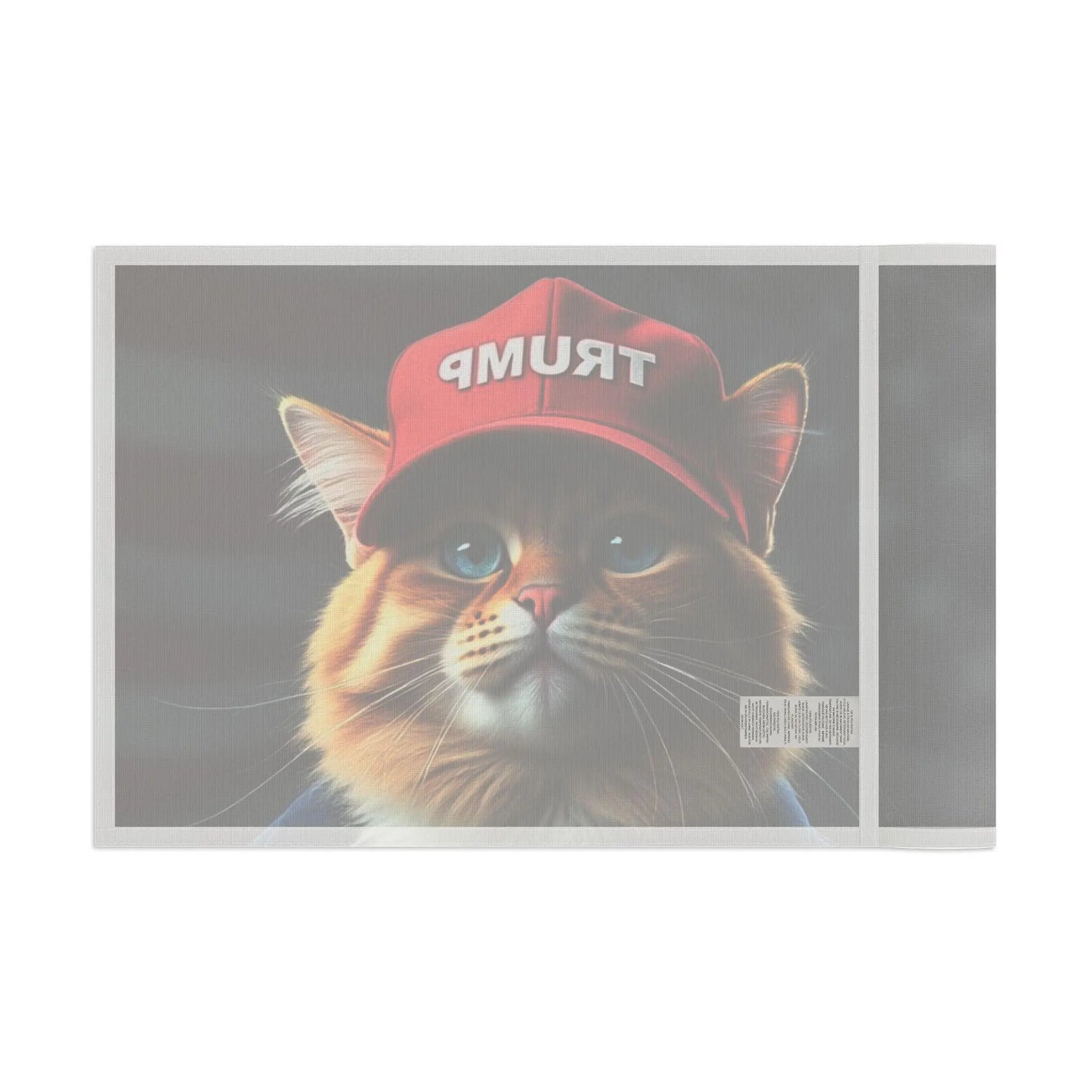 Trump Cat American Flag MAGA, Patriotic, USA, Conservative - Galvaleos