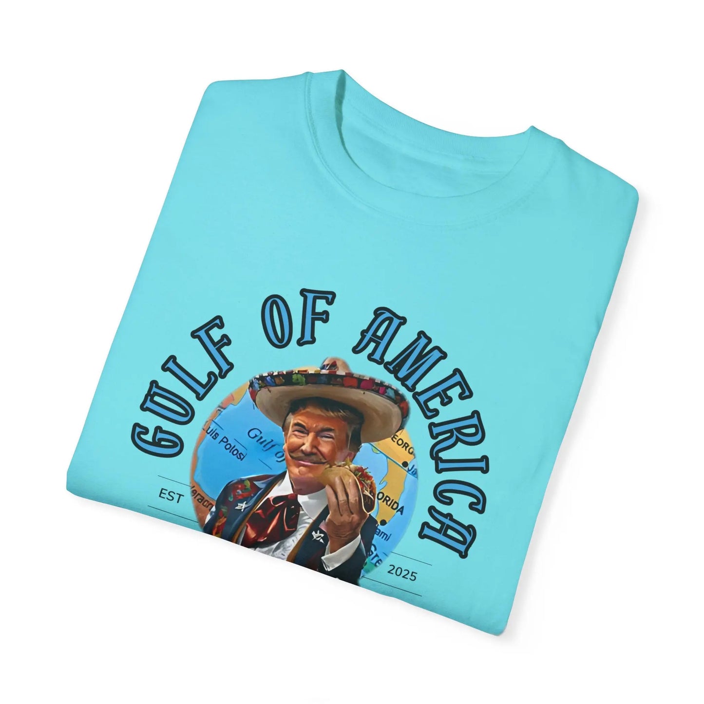 Gulf of America T-Shirt, Unisex Casual Tee, Vintage Graphic Shirt, Summer Beach Wear, Gift for Travelers, Coastal Vibes - Galvaleos