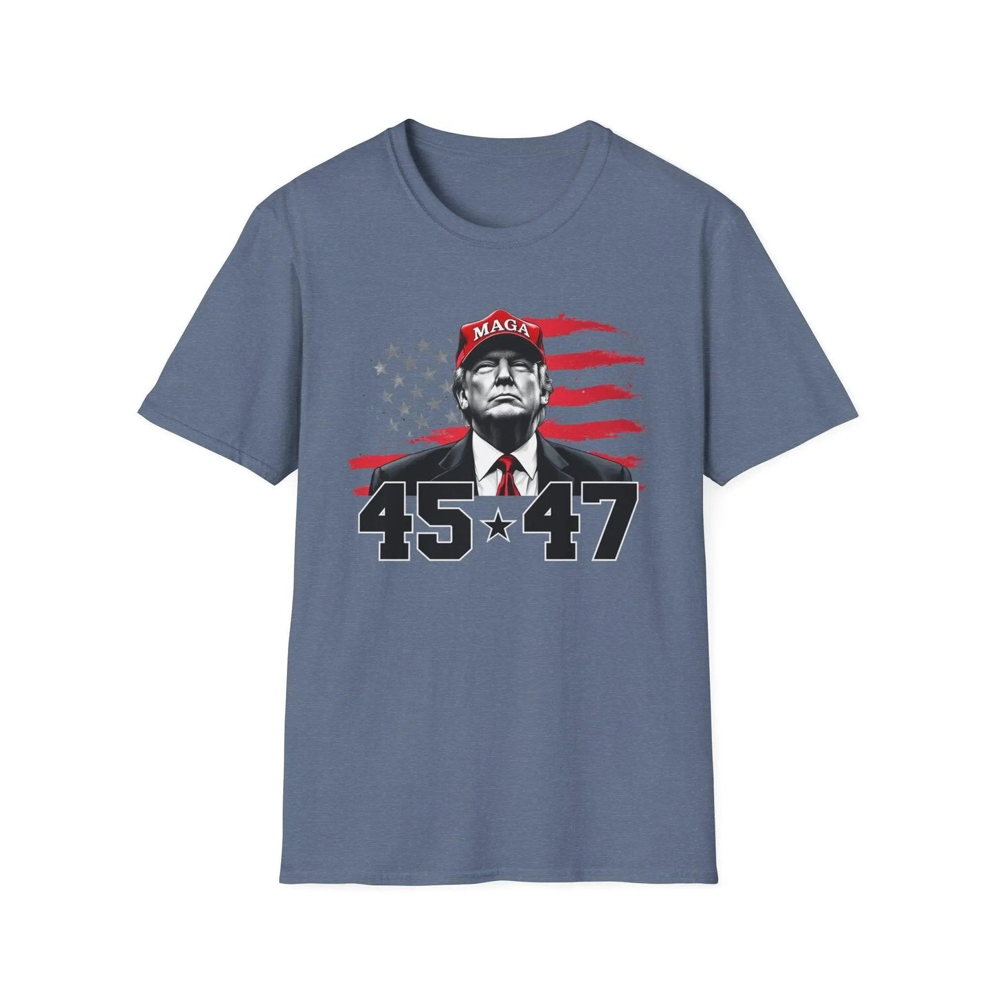 Trump 45 47, MAGA Supporter Tshirt - Galvaleos
