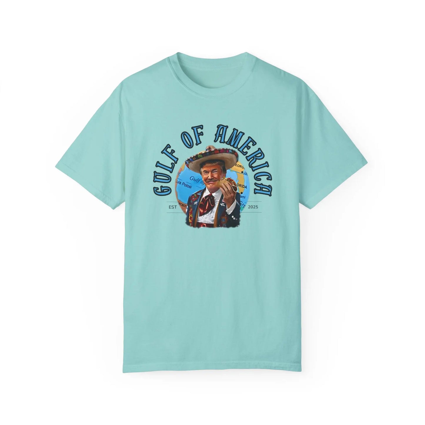 Gulf of America T-Shirt, Unisex Casual Tee, Vintage Graphic Shirt, Summer Beach Wear, Gift for Travelers, Coastal Vibes - Galvaleos