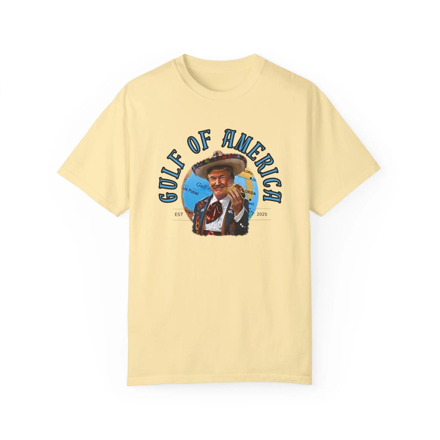 Gulf of America T-Shirt, Unisex Casual Tee, Vintage Graphic Shirt, Summer Beach Wear, Gift for Travelers, Coastal Vibes - Galvaleos