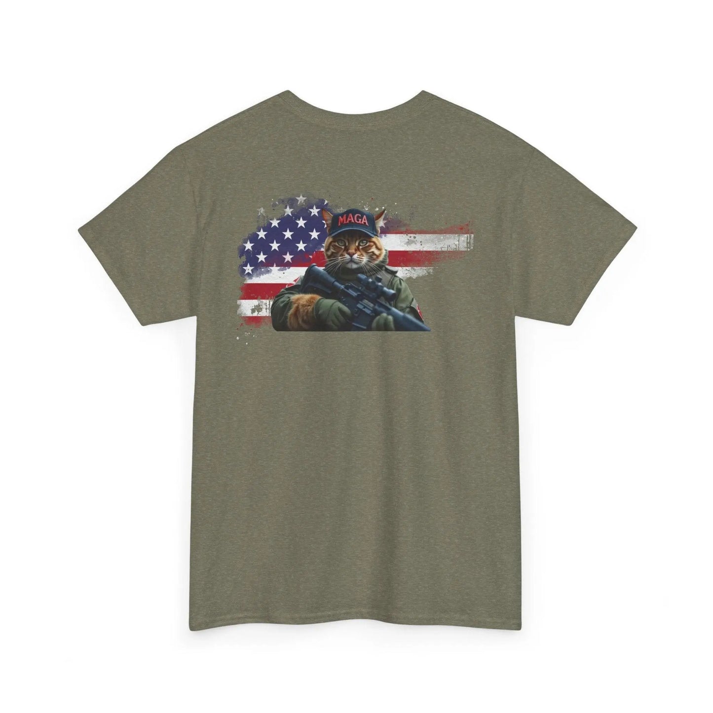 T-Shirt - MAGA Vote Trump Save Our Cats Political Tee - Galvaleos