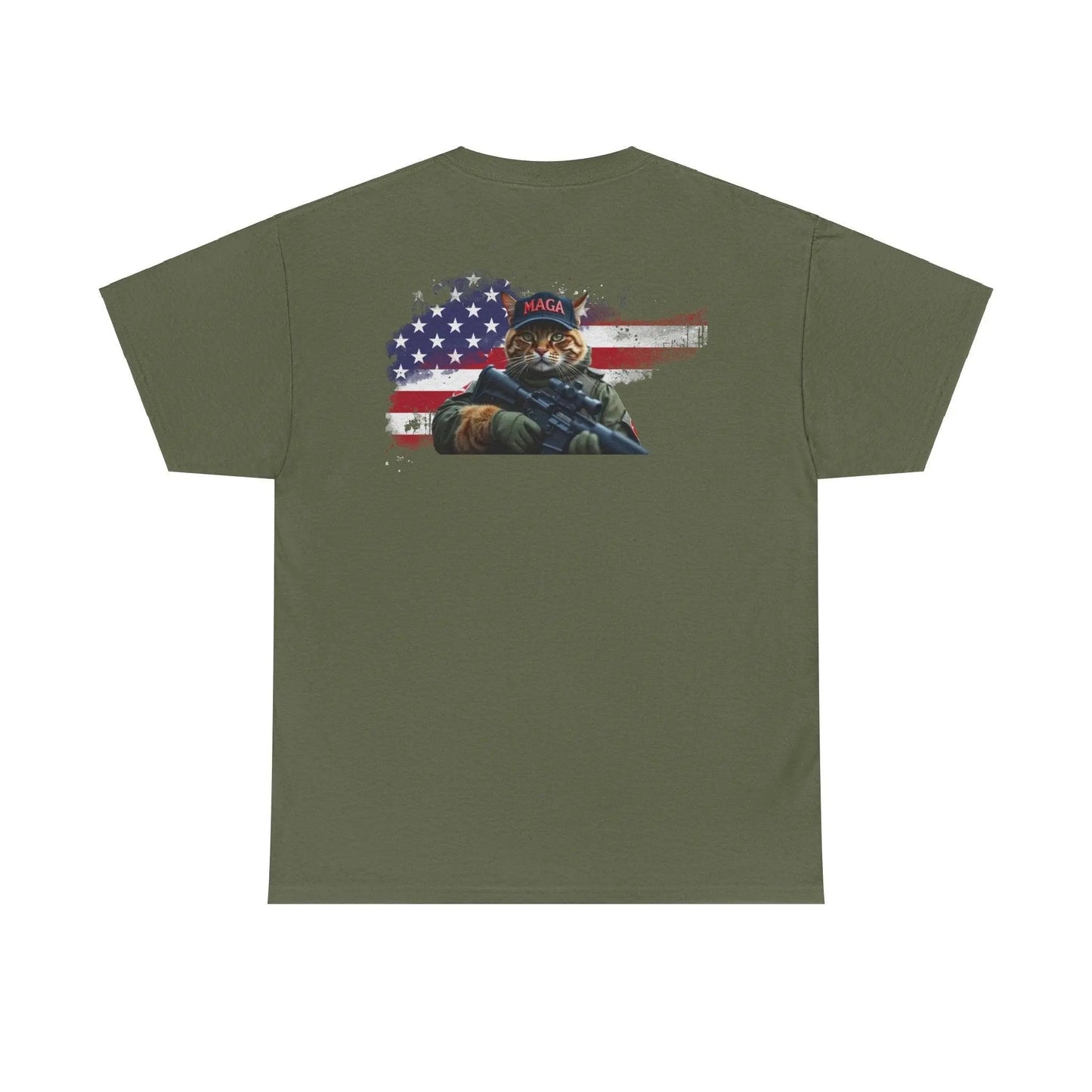 T-Shirt - MAGA Vote Trump Save Our Cats Political Tee - Galvaleos