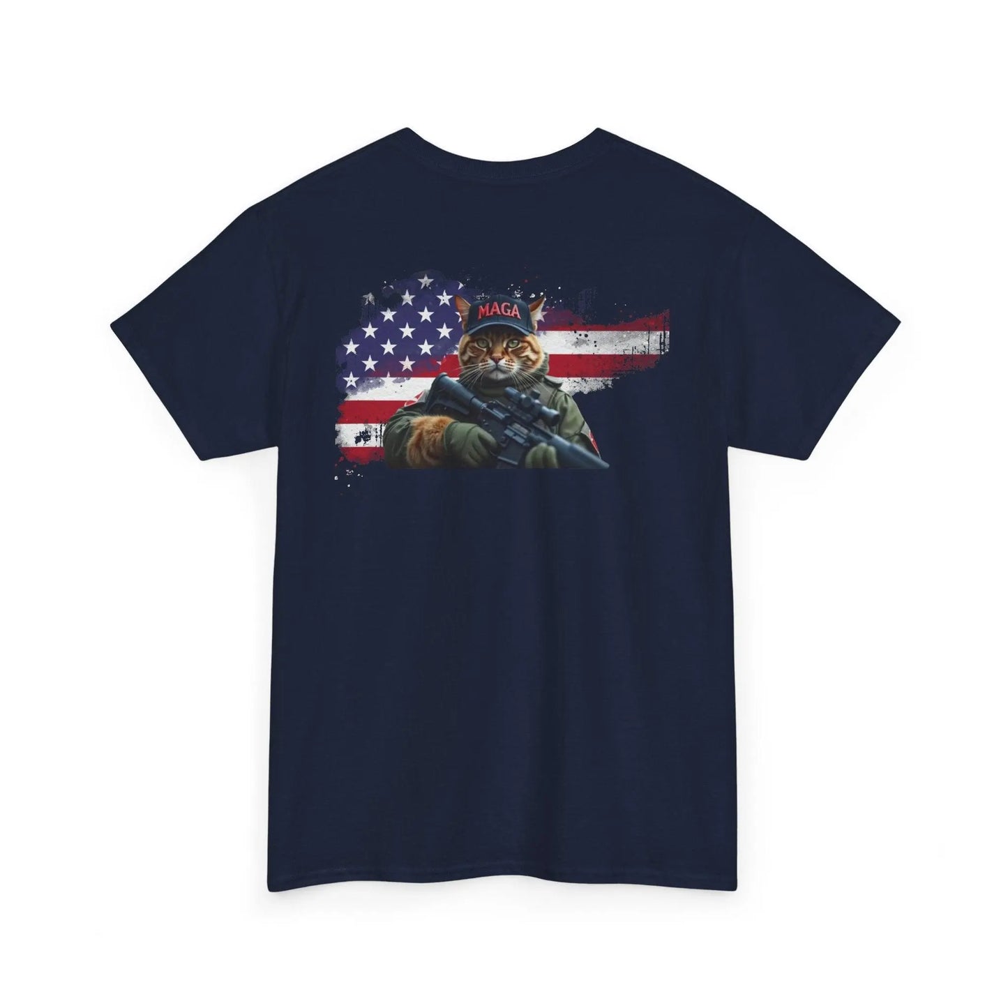 T-Shirt - MAGA Vote Trump Save Our Cats Political Tee - Galvaleos