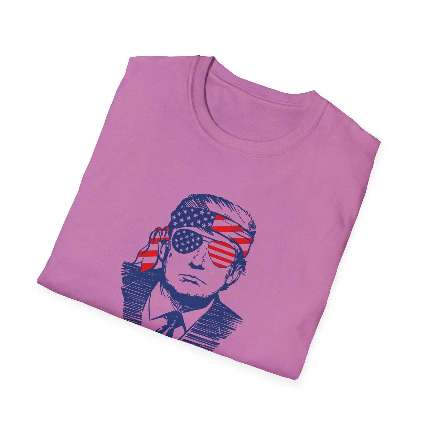 Trump 'Merica SoftStyle T-Shirt - Galvaleos