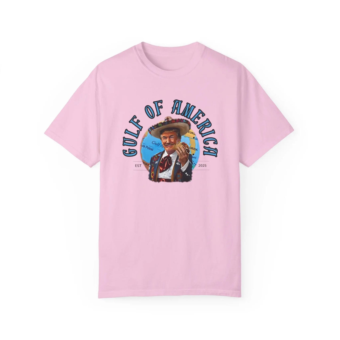 Gulf of America T-Shirt, Unisex Casual Tee, Vintage Graphic Shirt, Summer Beach Wear, Gift for Travelers, Coastal Vibes - Galvaleos
