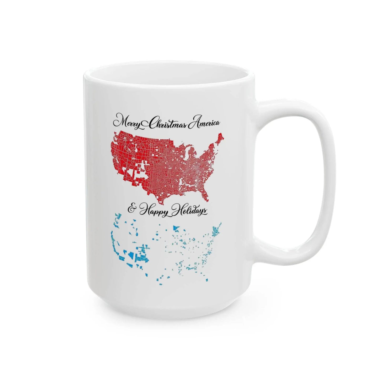Merry Christmas & Hoppy Holidays Mug - Galvaleos
