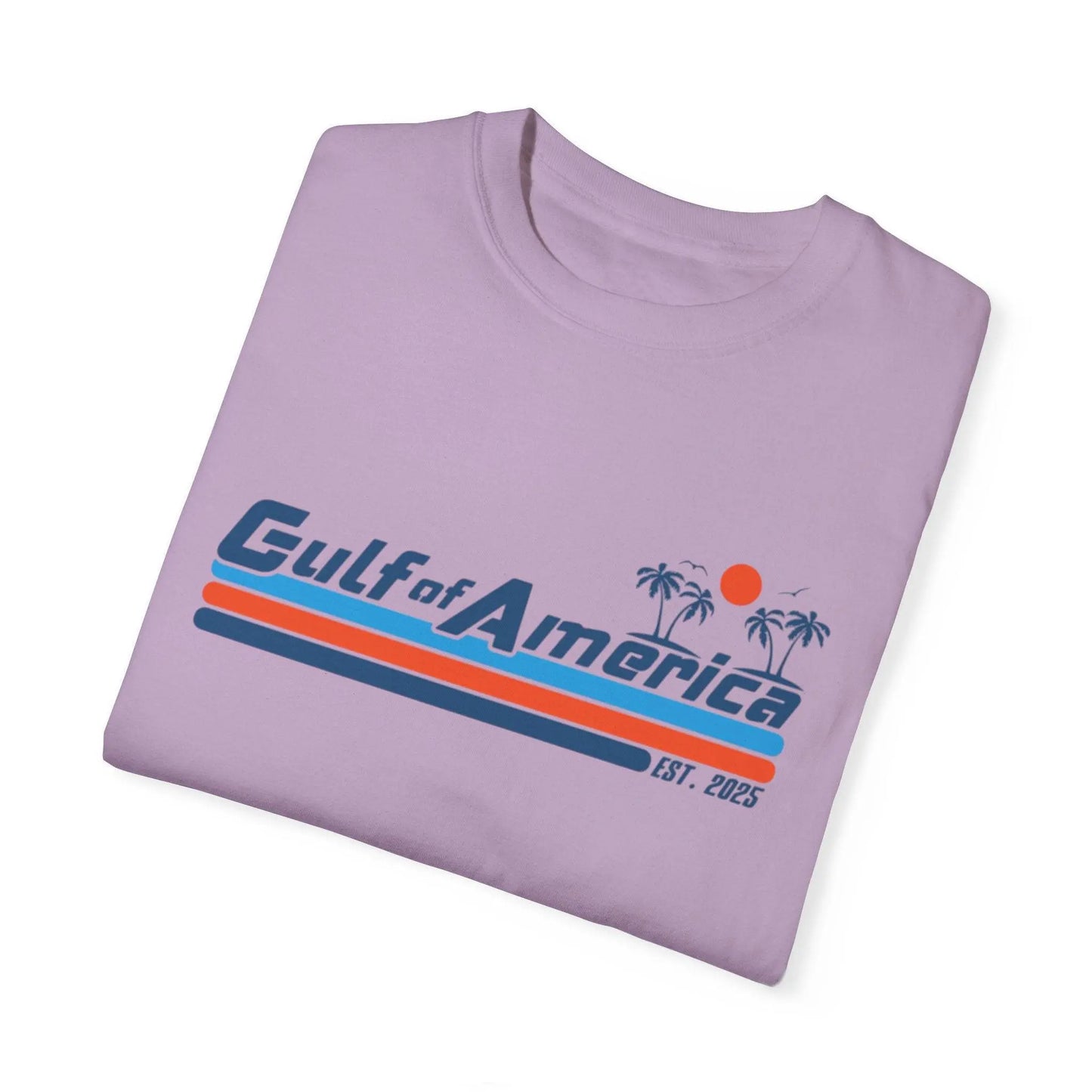 Gulf of America, Retro Beach Vibe Unisex T-Shirt, Comfort Colors, Casual Summer Tee - Galvaleos