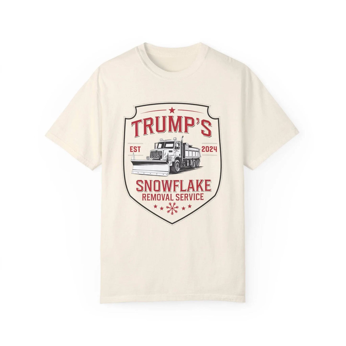 Trumps Snowflake Removal Service, Comfort Colors Garment-Dyed T-shirt - Galvaleos