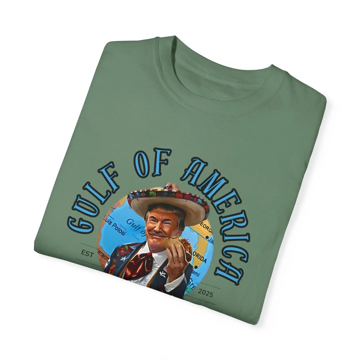 Gulf of America T-Shirt, Unisex Casual Tee, Vintage Graphic Shirt, Summer Beach Wear, Gift for Travelers, Coastal Vibes - Galvaleos