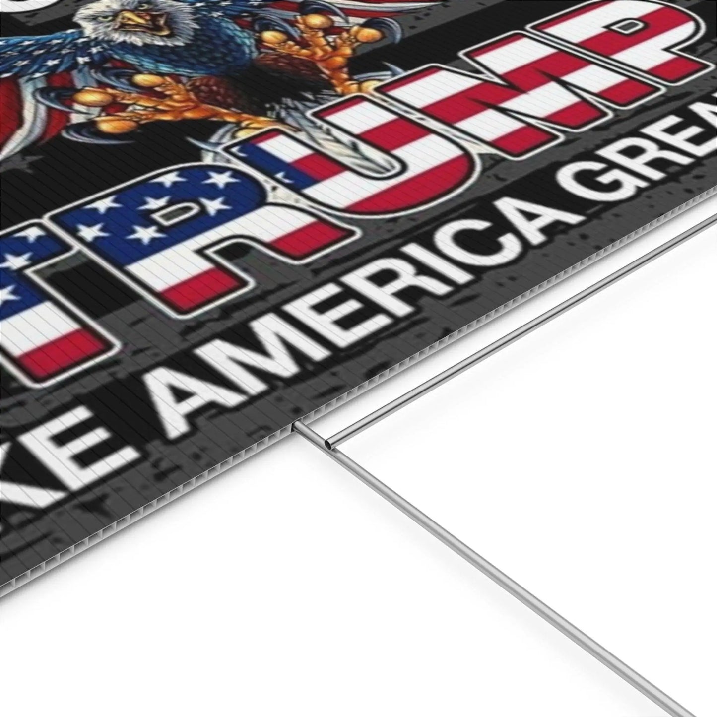 Yard Sign - MAKE AMERICA GREAT AGAIN trump - Galvaleos