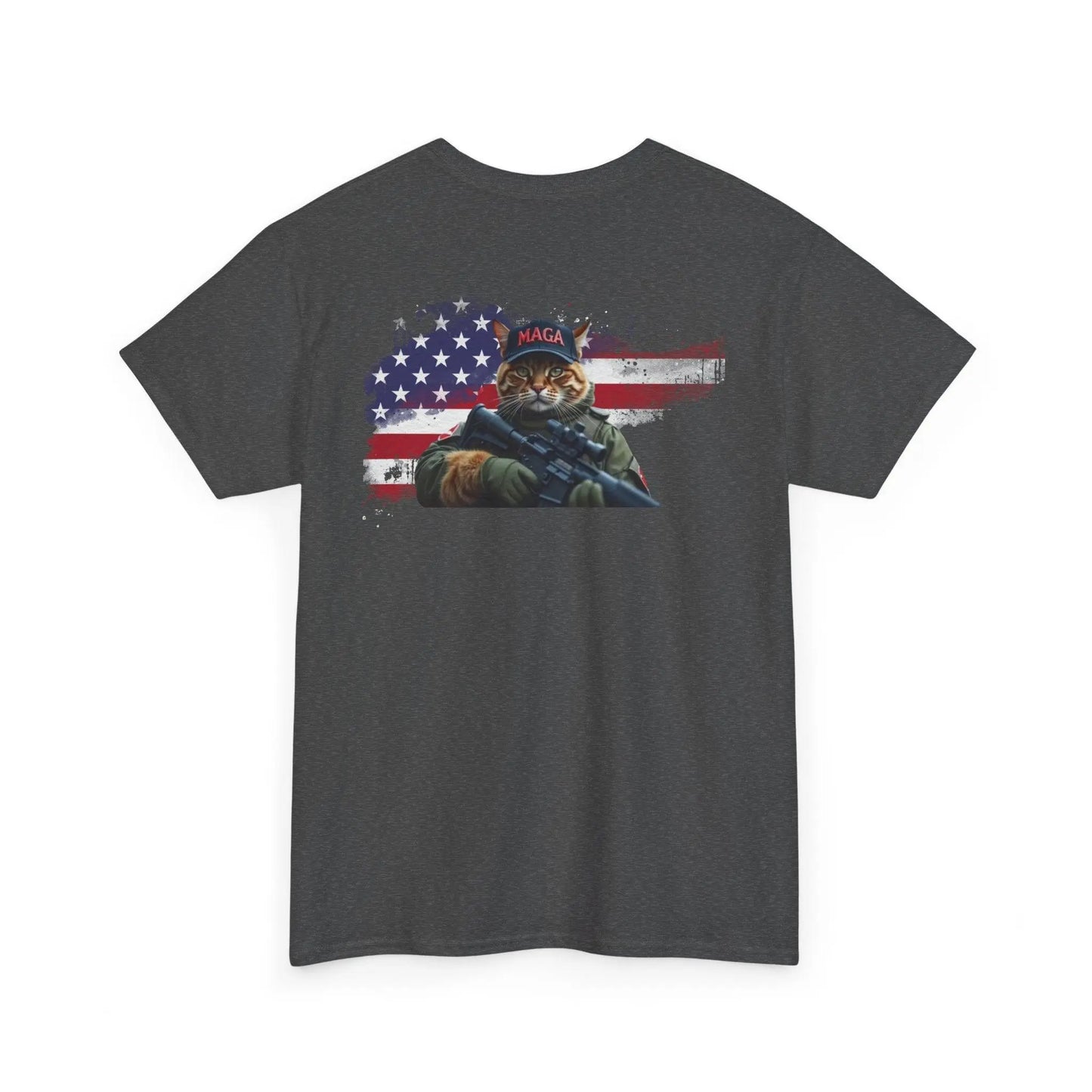 T-Shirt - MAGA Vote Trump Save Our Cats Political Tee - Galvaleos