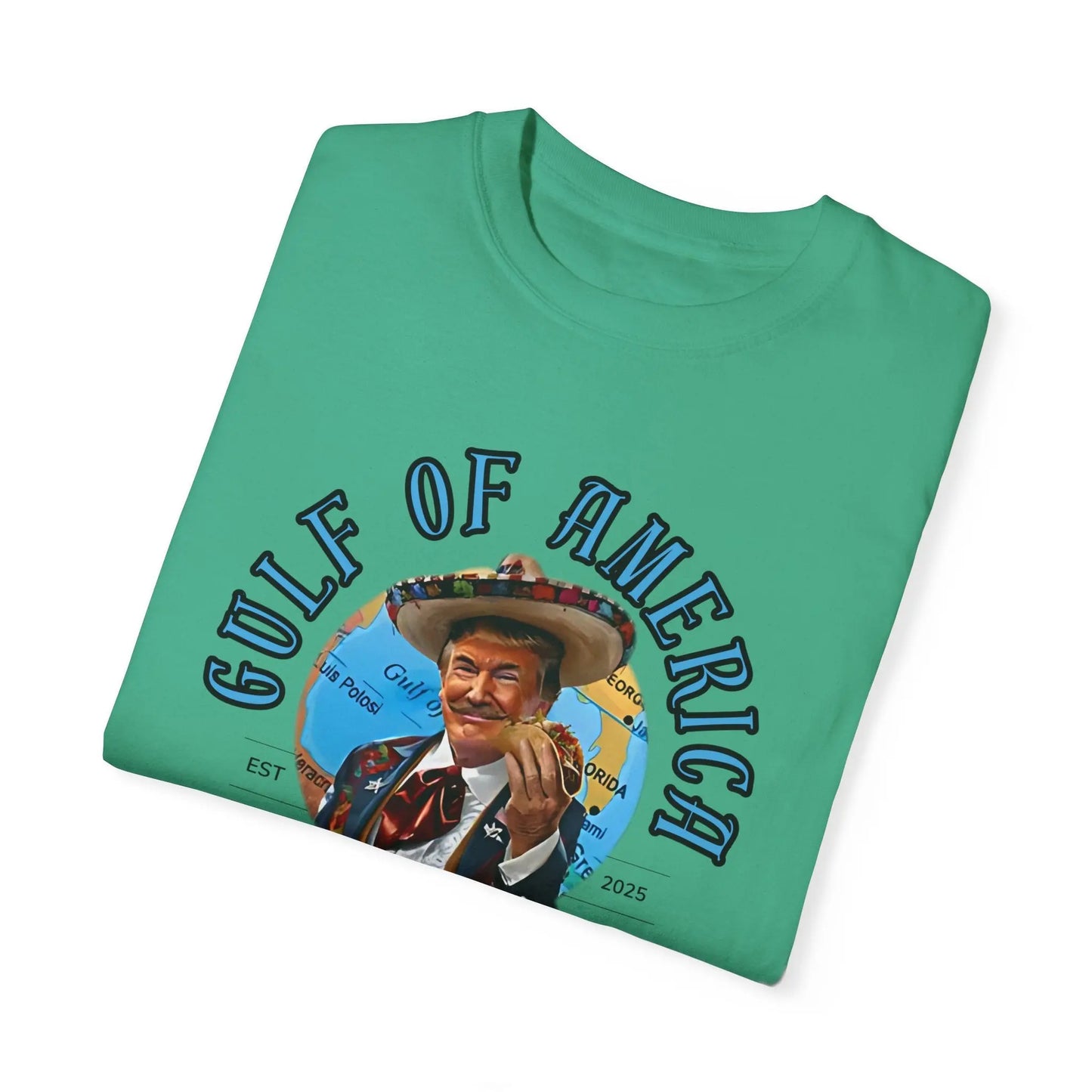 Gulf of America T-Shirt, Unisex Casual Tee, Vintage Graphic Shirt, Summer Beach Wear, Gift for Travelers, Coastal Vibes - Galvaleos