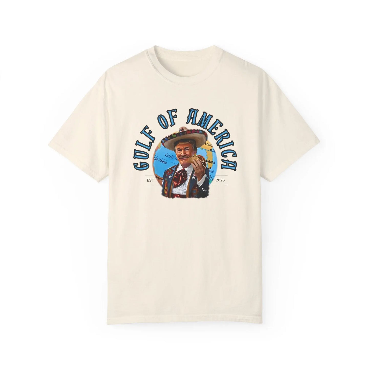 Gulf of America T-Shirt, Unisex Casual Tee, Vintage Graphic Shirt, Summer Beach Wear, Gift for Travelers, Coastal Vibes - Galvaleos
