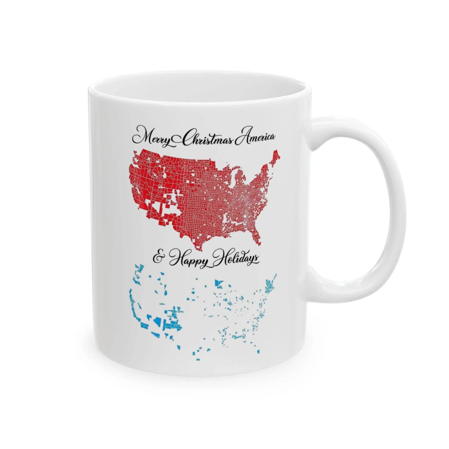 Merry Christmas & Hoppy Holidays Mug - Galvaleos