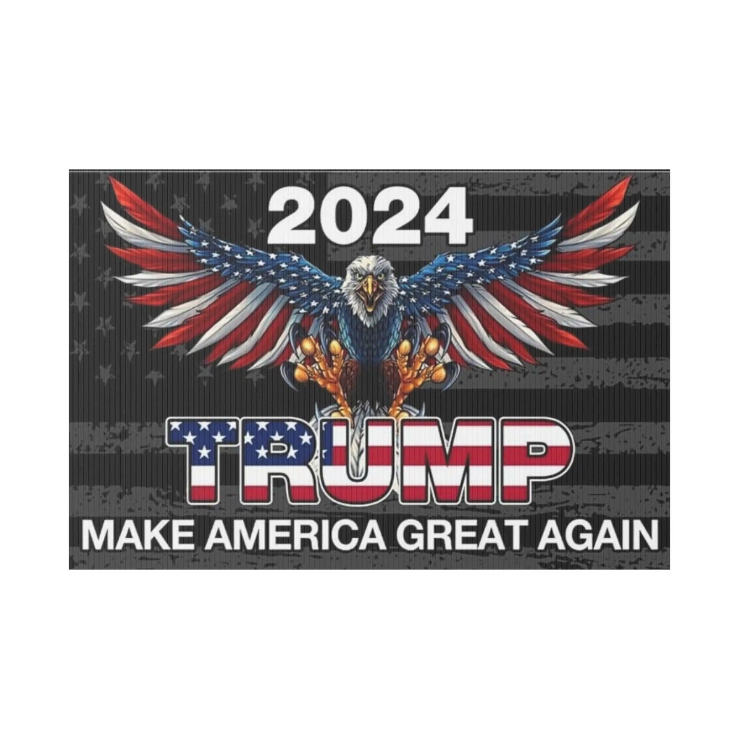 Yard Sign - MAKE AMERICA GREAT AGAIN trump - Galvaleos