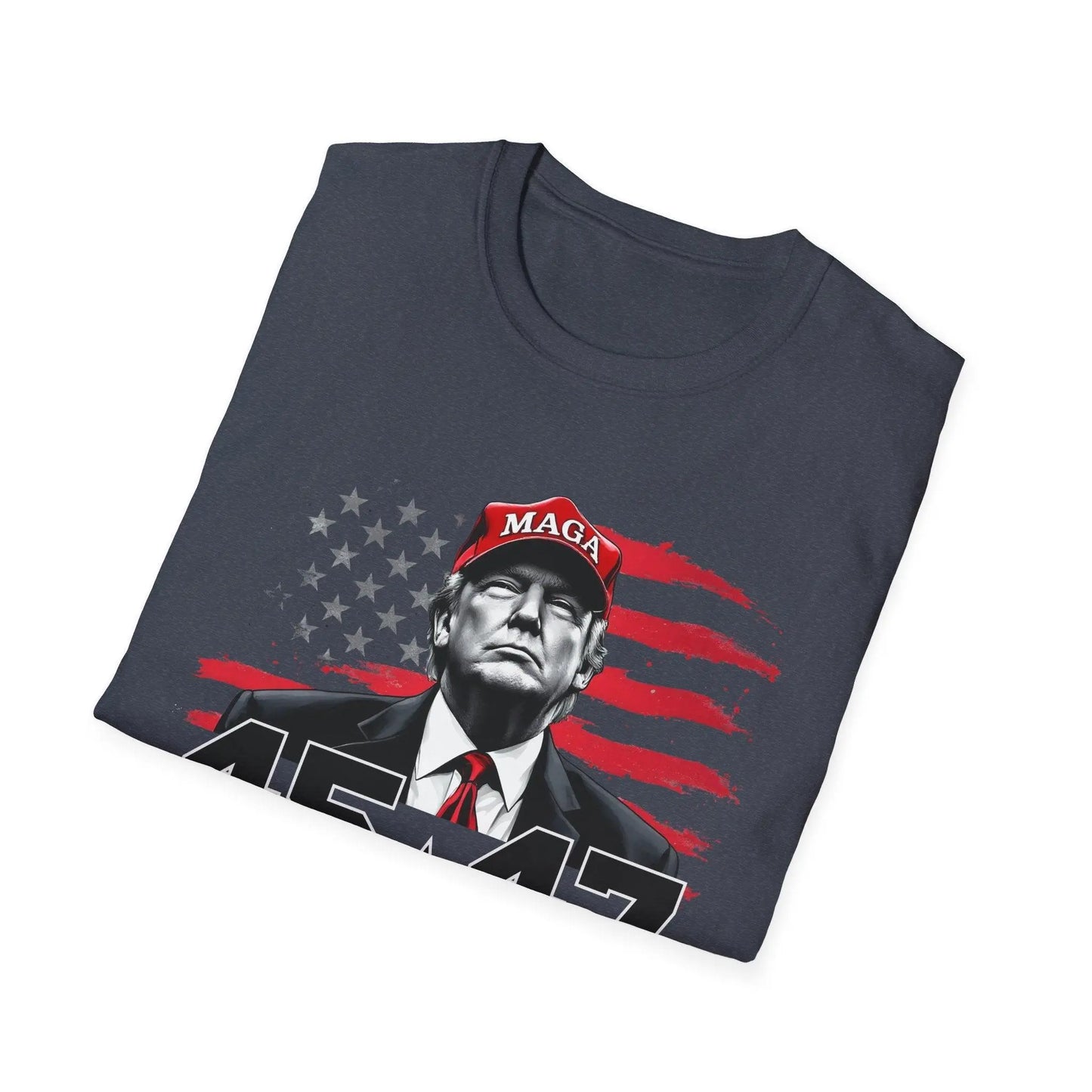 Trump 45 47, MAGA Supporter Tshirt - Galvaleos