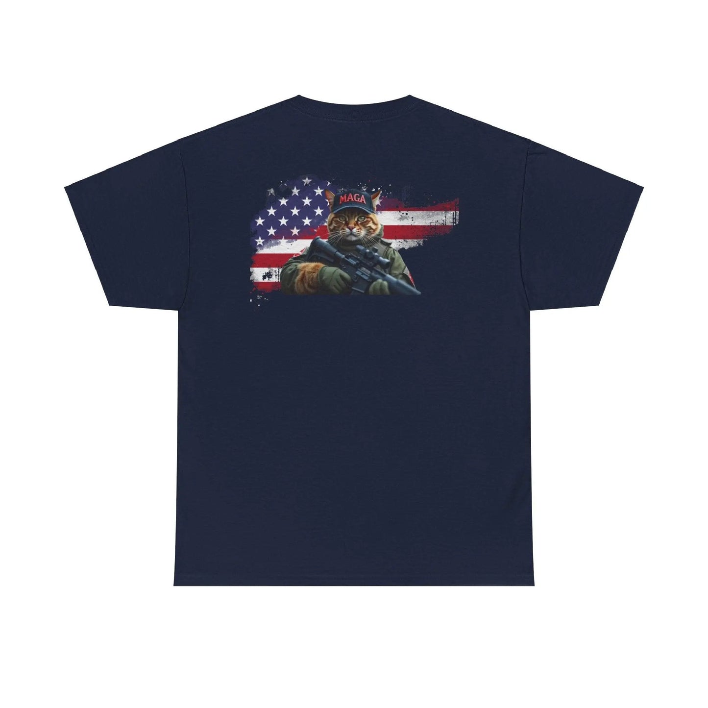 T-Shirt - MAGA Vote Trump Save Our Cats Political Tee - Galvaleos