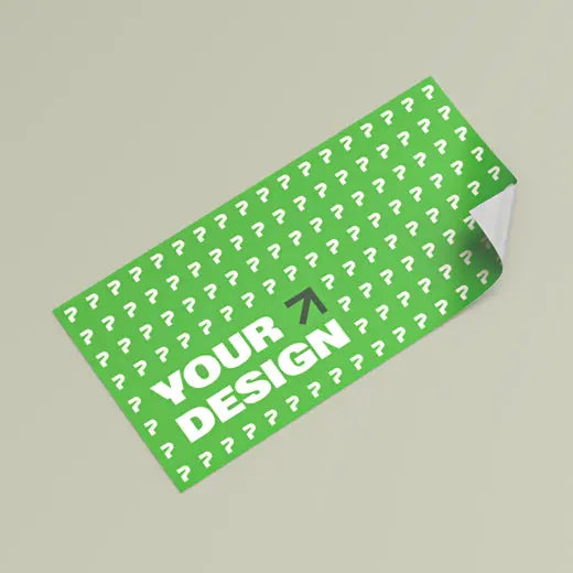 Custom 11" x 3" Bumper Sticker with Sticker Builder Galvaleos