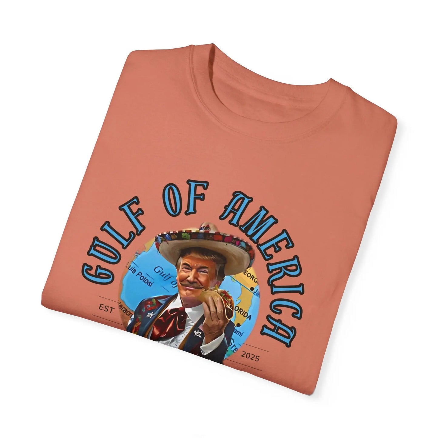 Gulf of America T-Shirt, Unisex Casual Tee, Vintage Graphic Shirt, Summer Beach Wear, Gift for Travelers, Coastal Vibes - Galvaleos