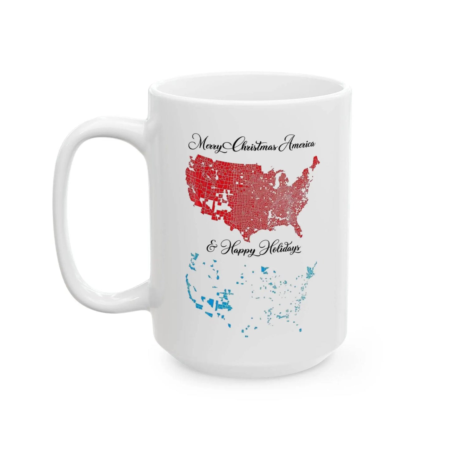 Merry Christmas & Hoppy Holidays Mug - Galvaleos