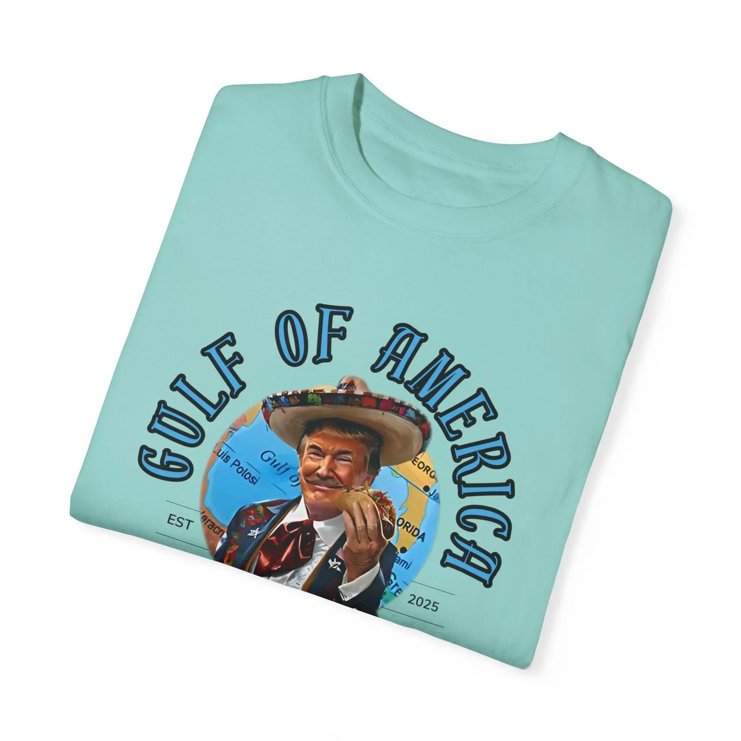 Gulf of America T-Shirt, Unisex Casual Tee, Vintage Graphic Shirt, Summer Beach Wear, Gift for Travelers, Coastal Vibes - Galvaleos