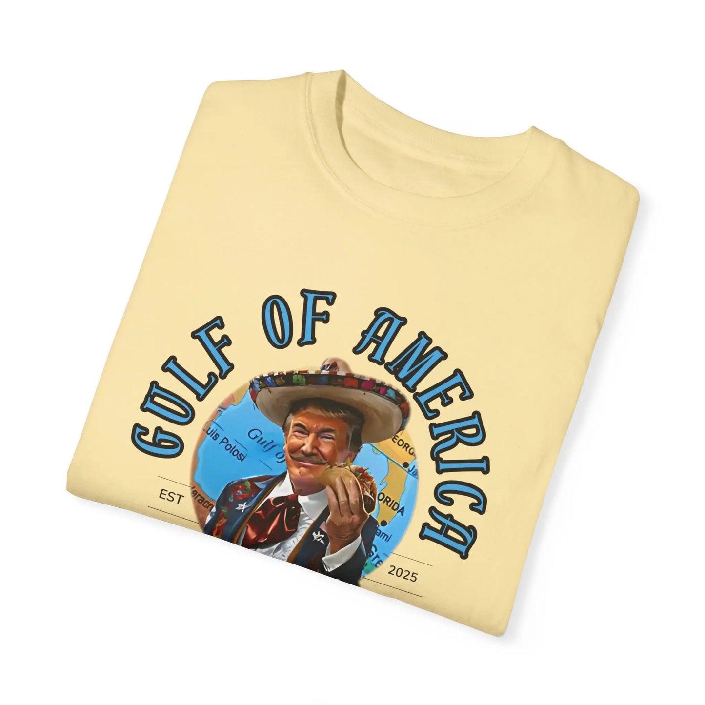 Gulf of America T-Shirt, Unisex Casual Tee, Vintage Graphic Shirt, Summer Beach Wear, Gift for Travelers, Coastal Vibes - Galvaleos