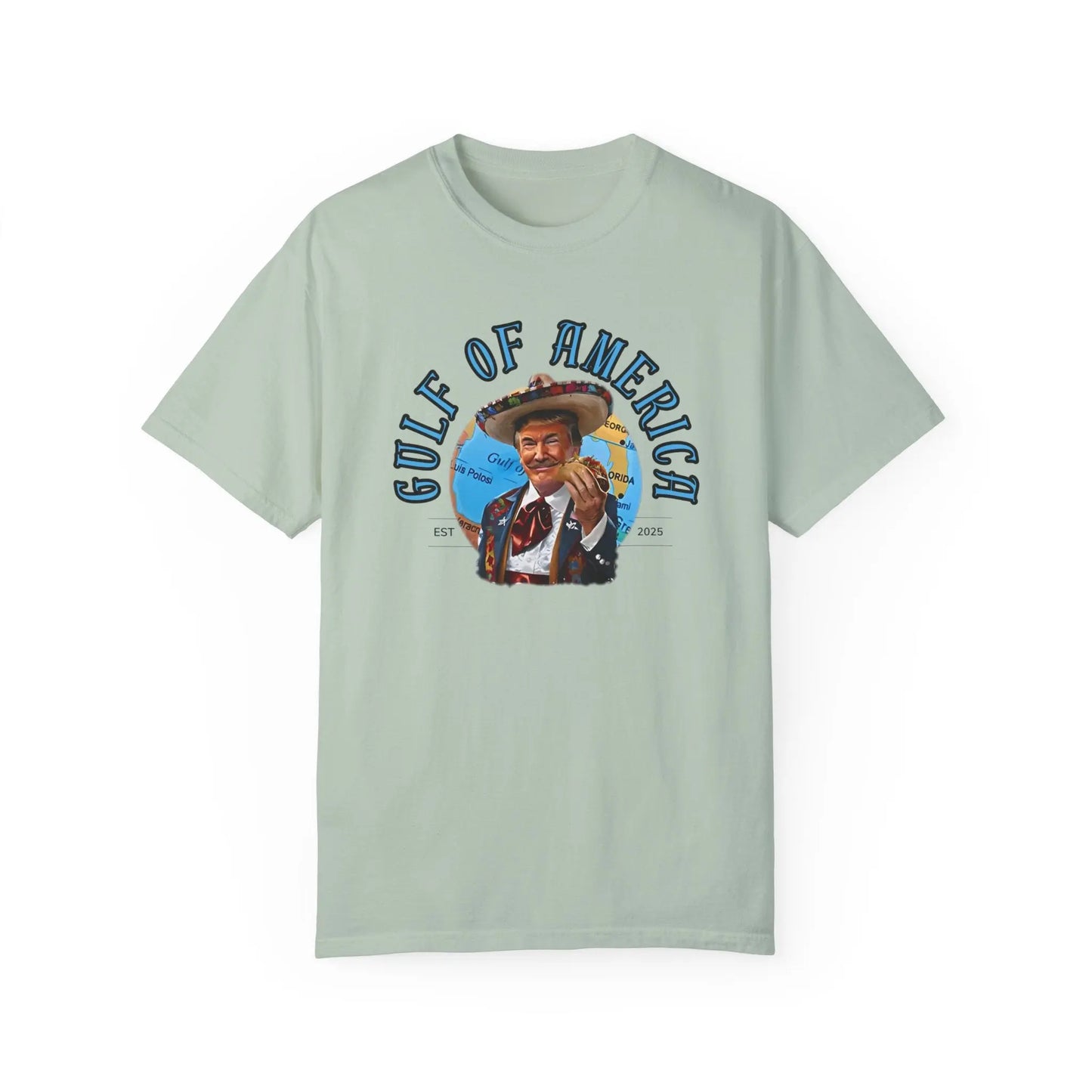 Gulf of America T-Shirt, Unisex Casual Tee, Vintage Graphic Shirt, Summer Beach Wear, Gift for Travelers, Coastal Vibes - Galvaleos