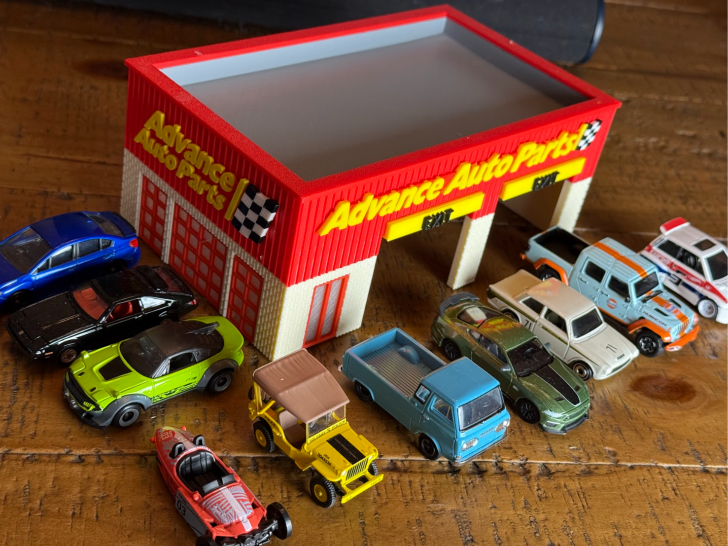 1:64 Scale Hot Wheels Diorama Kits Galvaleos