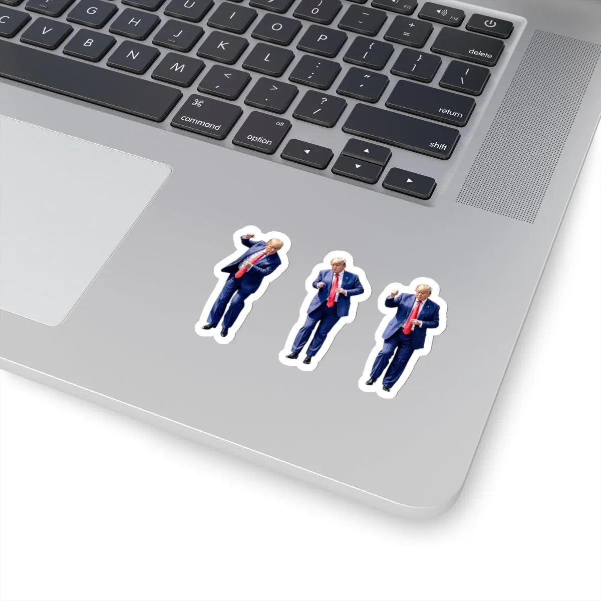 10pc Trump YMCA Dance Kiss-Cut Sticker - Funny Political Bumper Decal, Trump YMCA Dance Sticker, Trump Bumper Sticker, Gas Pump Sticker - Galvaleos