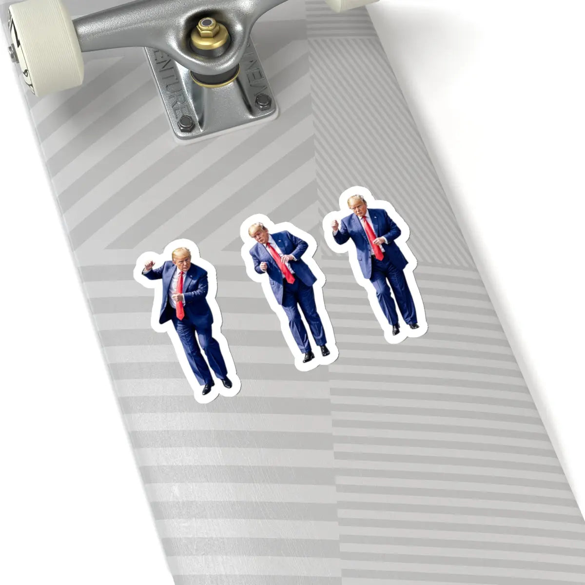 10pc Trump YMCA Dance Kiss-Cut Sticker - Funny Political Bumper Decal, Trump YMCA Dance Sticker, Trump Bumper Sticker, Gas Pump Sticker - Galvaleos