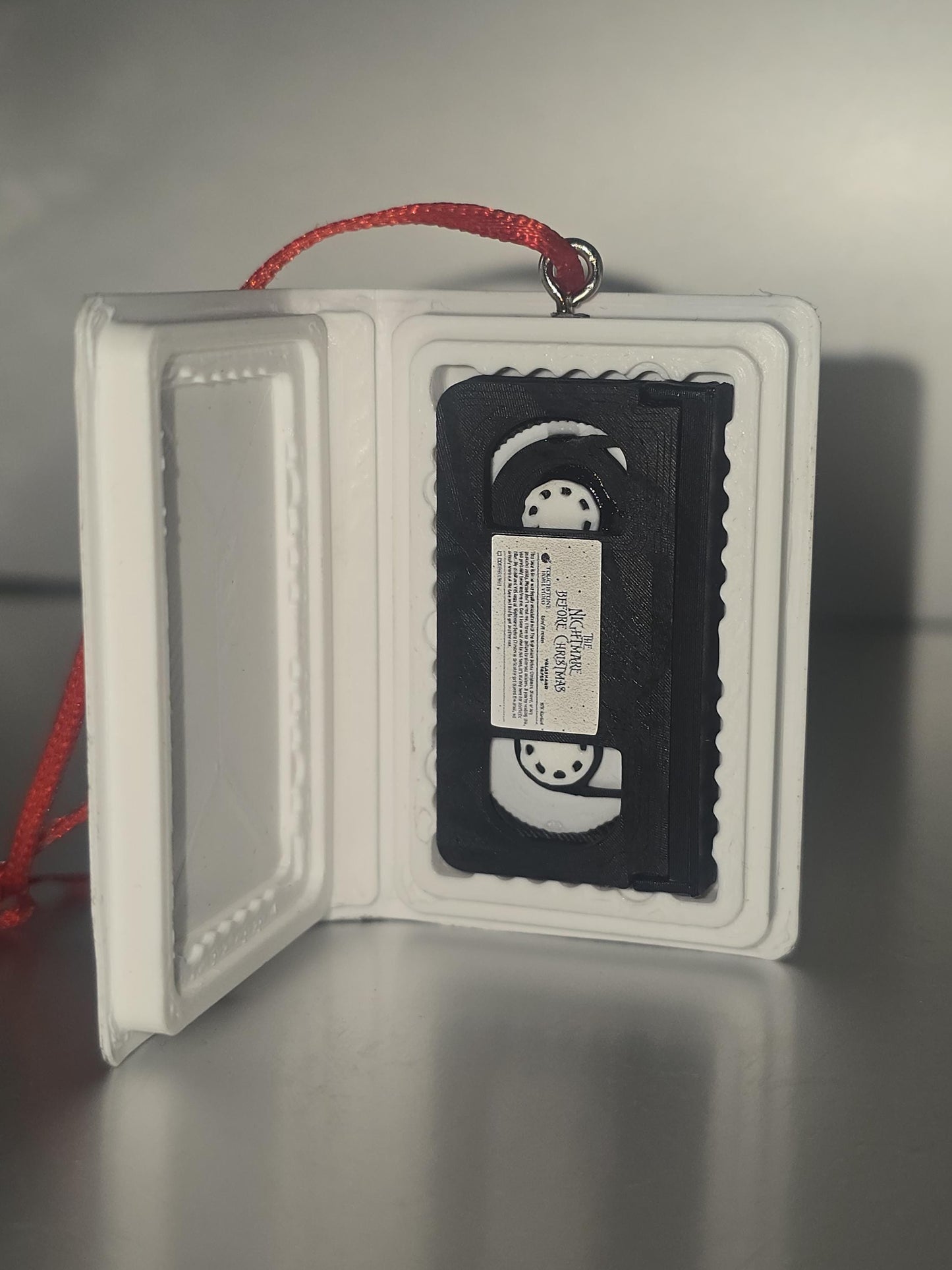 Custom Retro VHS Ornament - Personalized Vintage Movie Christmas Ornament - 80s 90s Nostalgia Gift - Pick Your Favorite Films