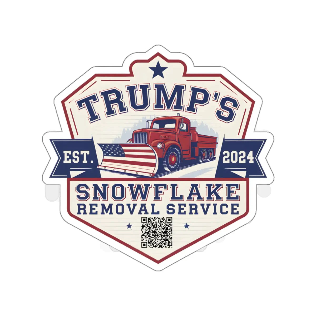 10 Trump Snowflake Removal QR Code, Trump YMCA Dance, Gas Pump, Bumper Stickers - Galvaleos
