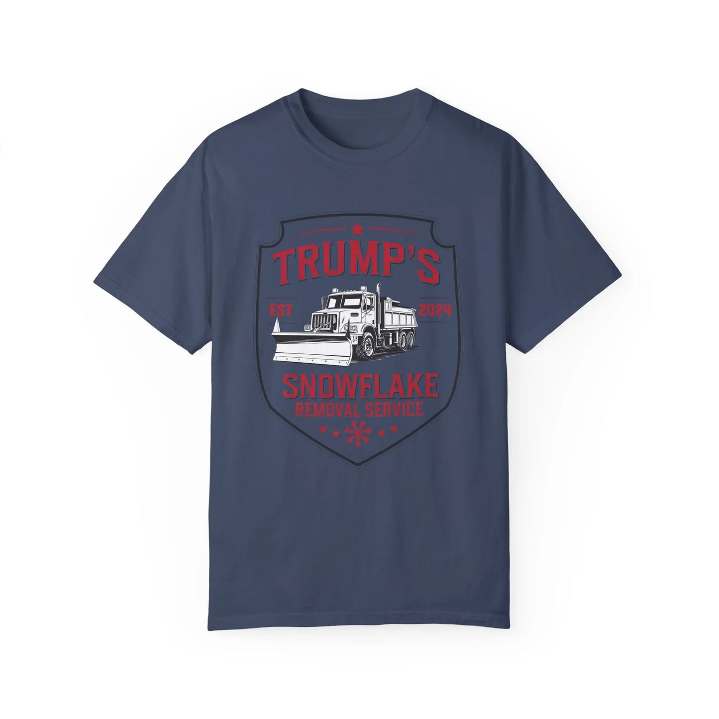 Trumps Snowflake Removal Service, Comfort Colors Garment-Dyed T-shirt - Galvaleos